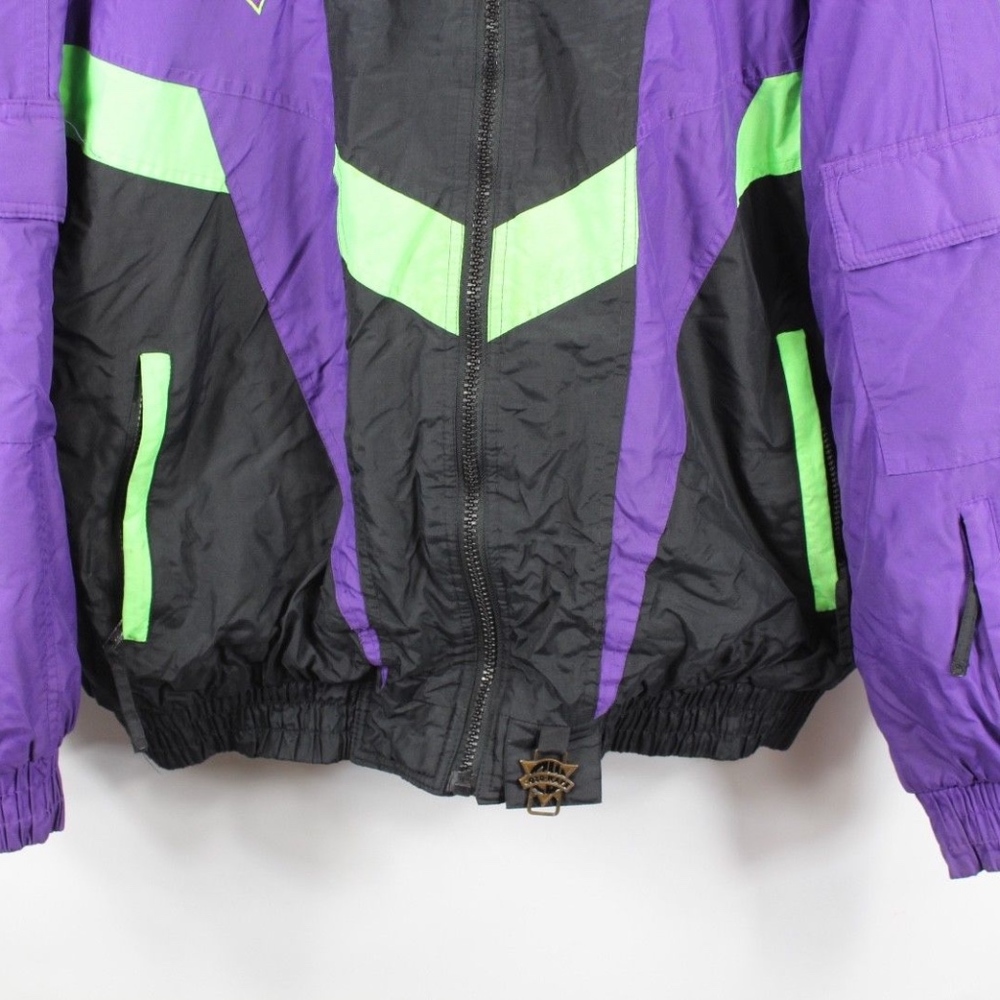 Vintage 80s The Joker Batman Colorway Jacket XL - Picture 4 of 8